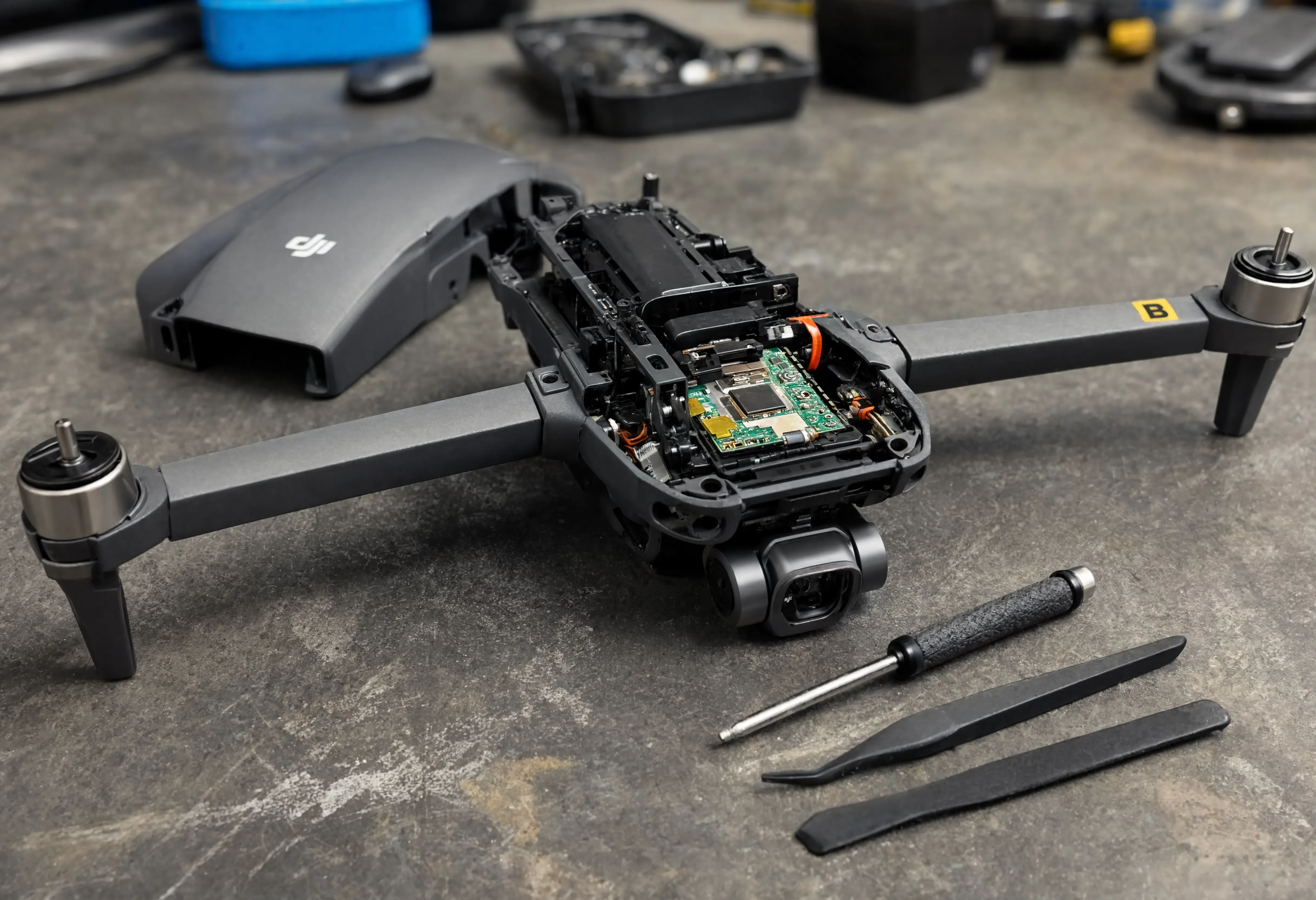 Процесс ремонта техники DJI - Фото 7