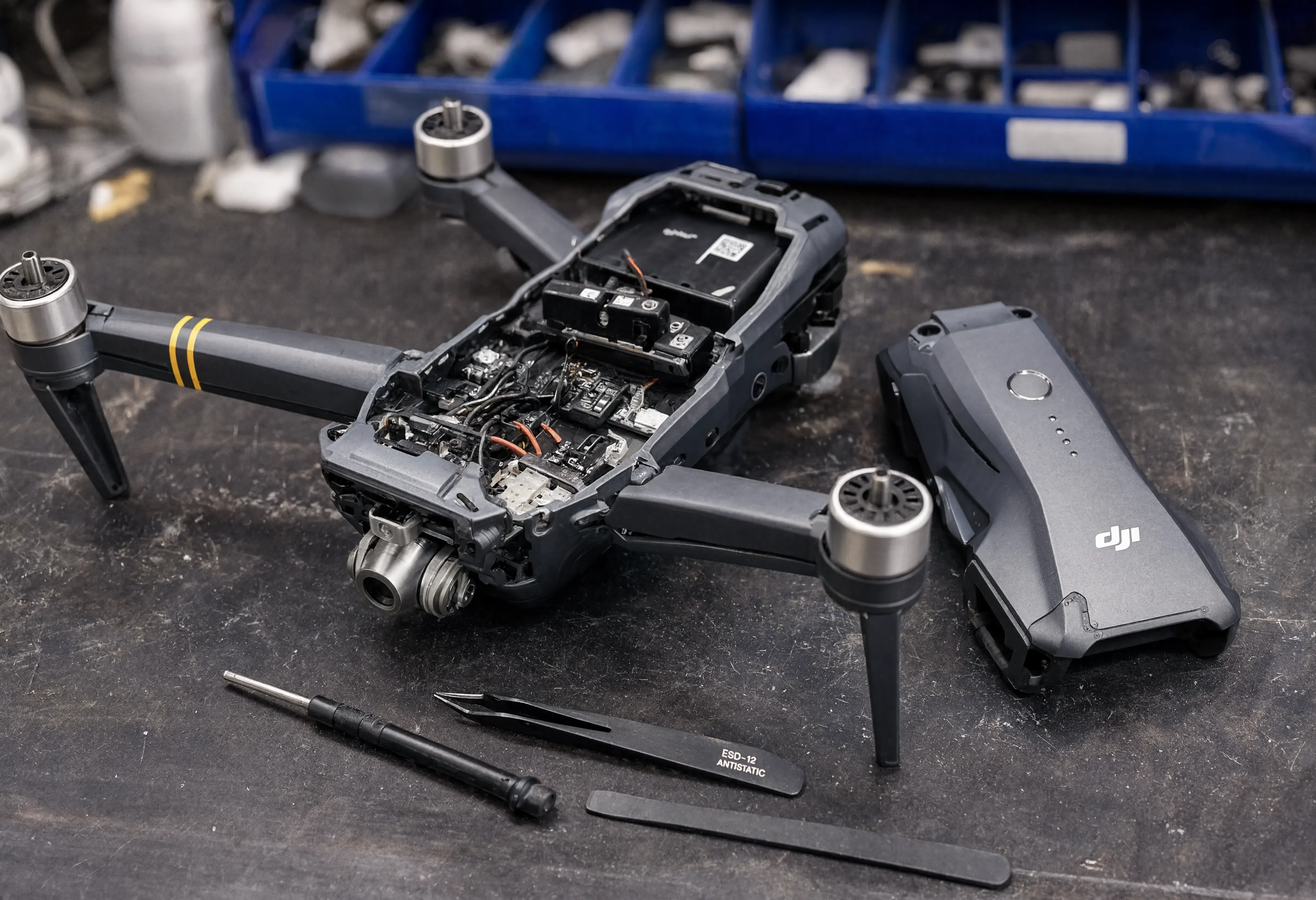 Процесс ремонта техники DJI - Фото 5